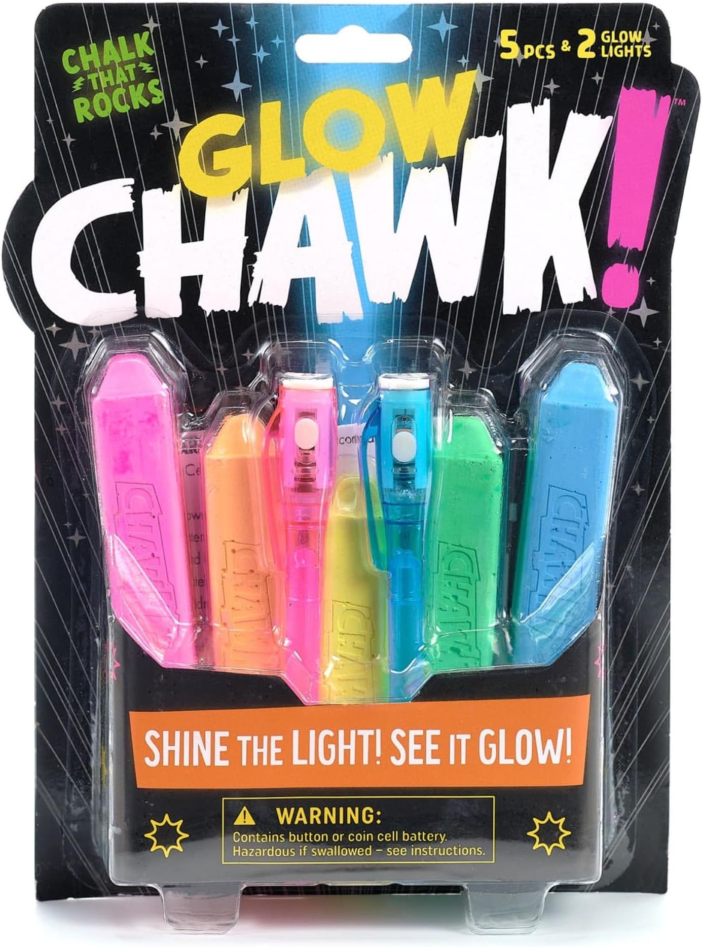 Chuckle & Roar - Glow Chawk!