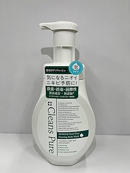 Amazon | クラシエ クレンズピュア薬用泡ボディウォッシュ本体 480ml