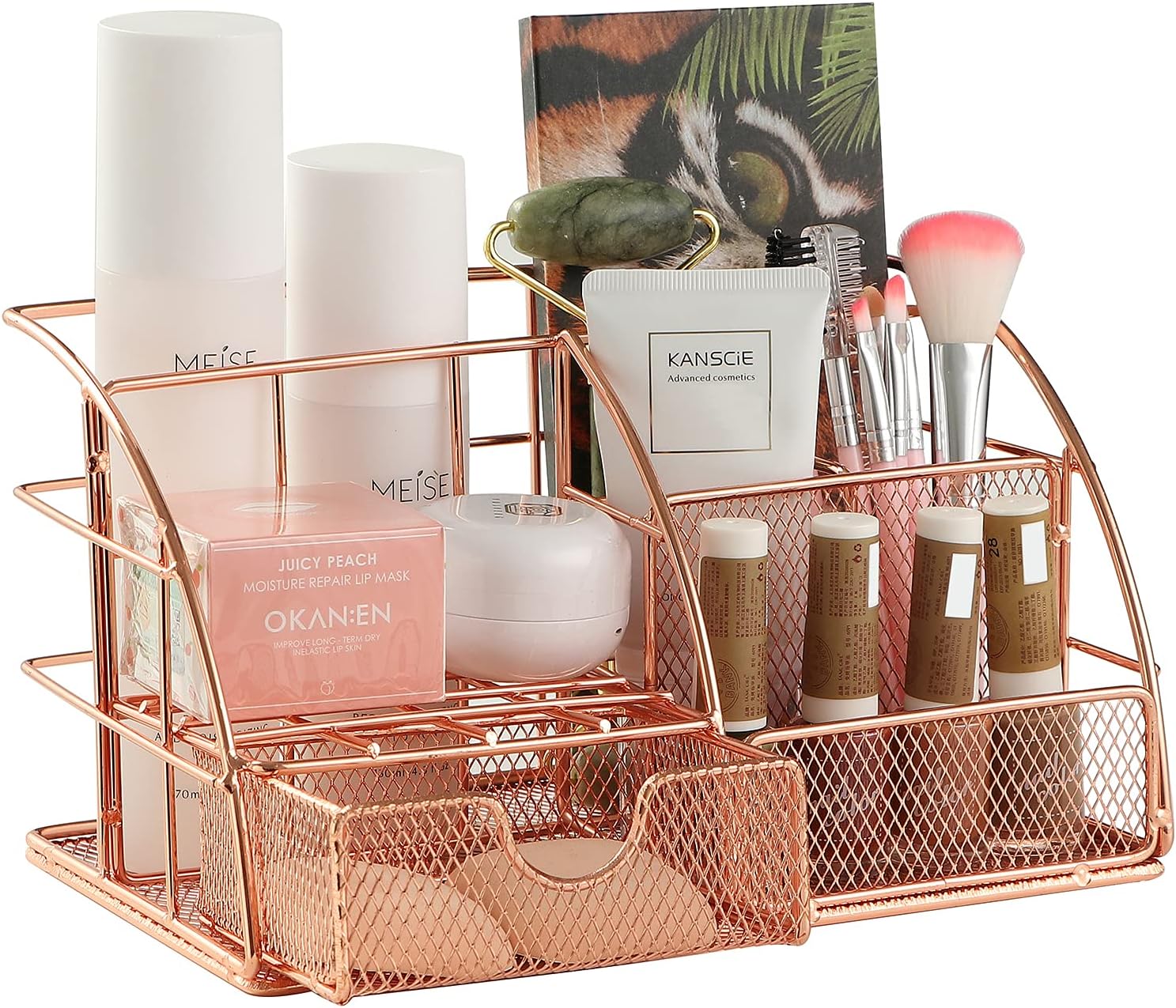 Makeup Desk Organizer,Skin Care Organizer for Bathroom