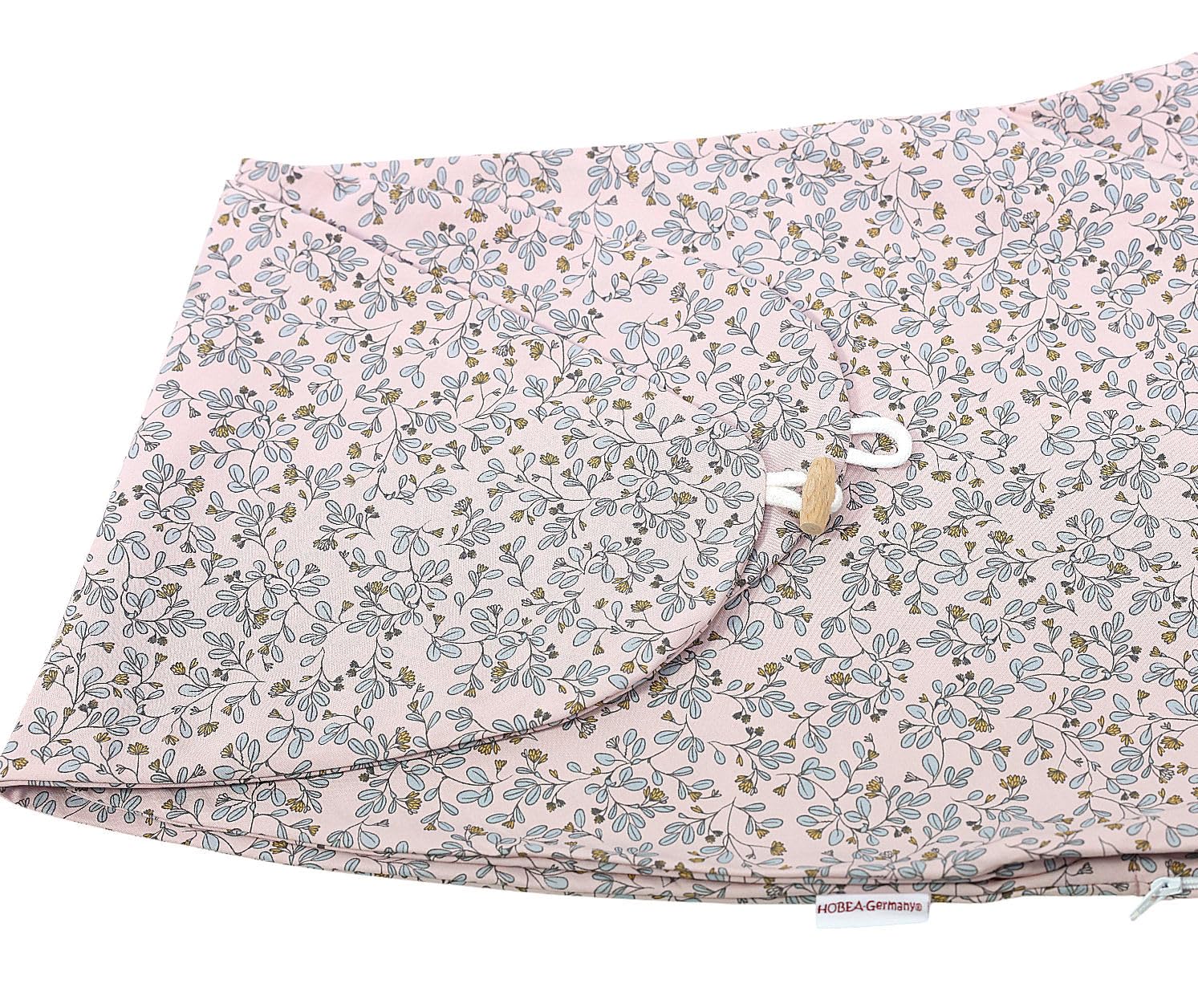 HOBEA-Germany Funda de Almohada de Lactancia para Cojines de Lactancia 190cm diseños (Muselina Topo) — view 80