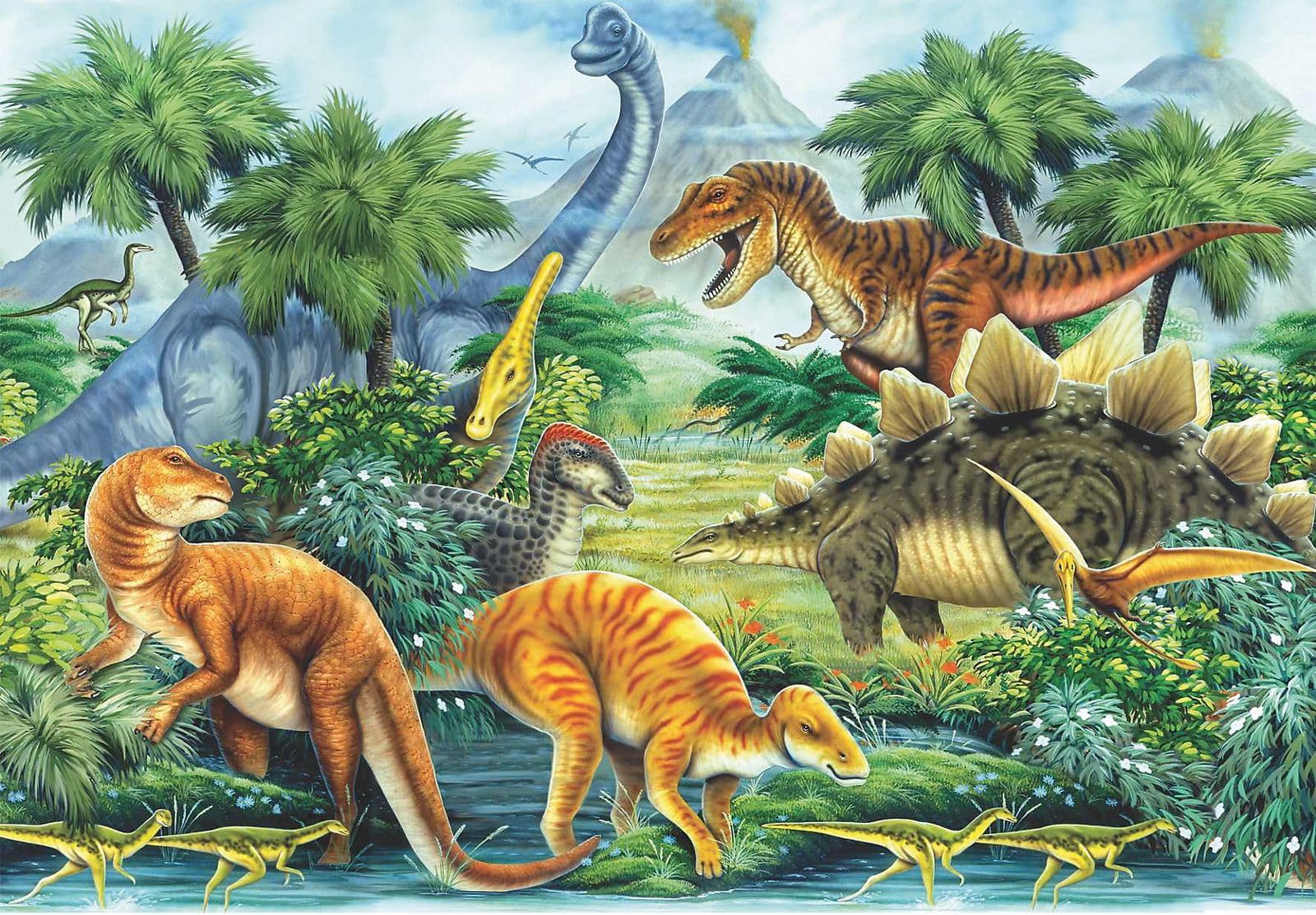 FunBlast 5D Diamond Painting Kit, 12x16inch Diamond Painting Kit for Adults & Kids, Suitable for Home Leisure and Wall Decoration, Gift for Kids and Adults (Dinosaurs)-image-41