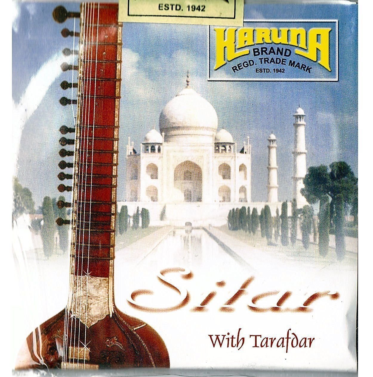Sitar Strings, Karuna, complete set with sympathetic (tarabh) strings 7+11