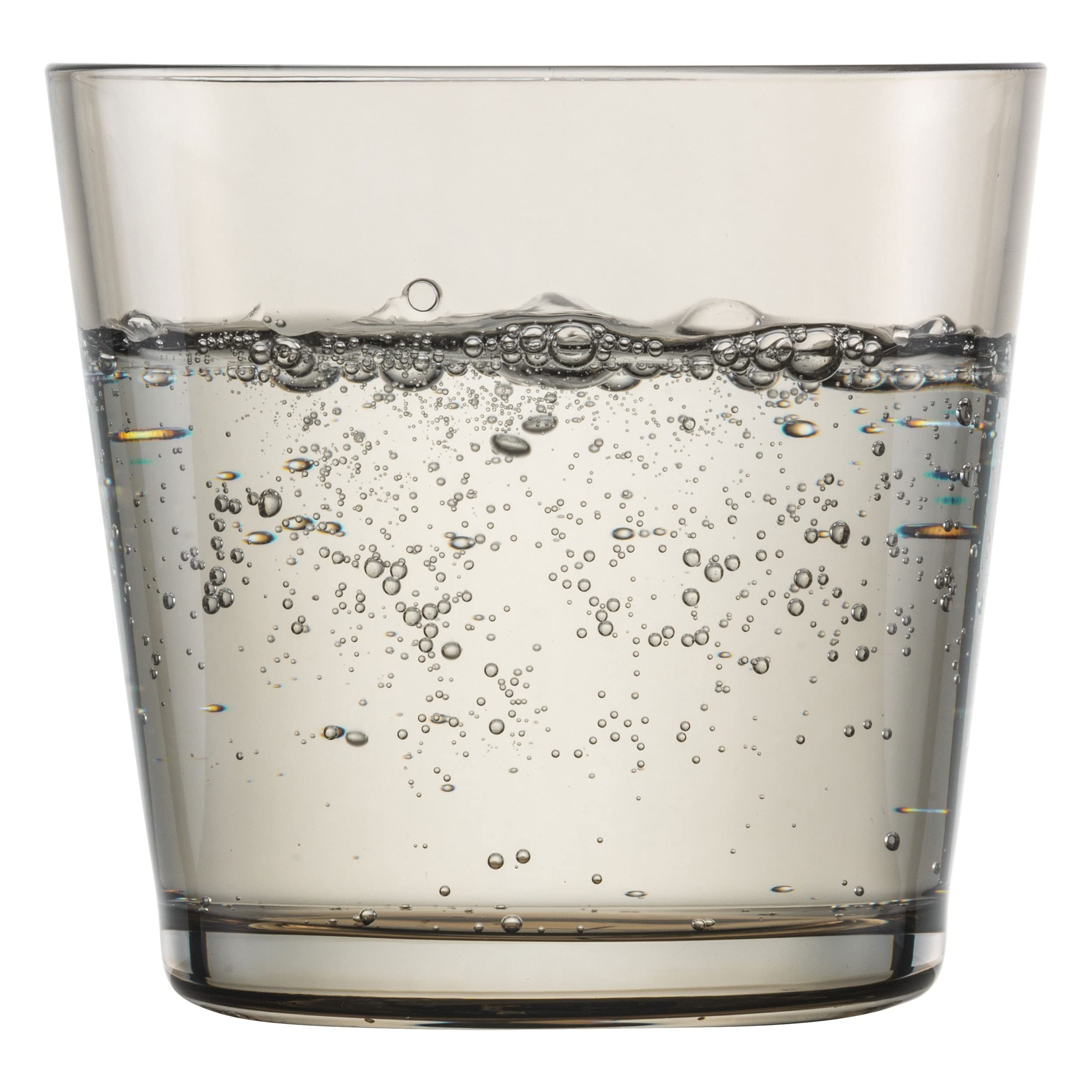 Zwiesel Glas Together 122340 szklanka do wody, kolor taupe, 4-częściowy zestaw, szklanka do picia, kubek, 367 ml