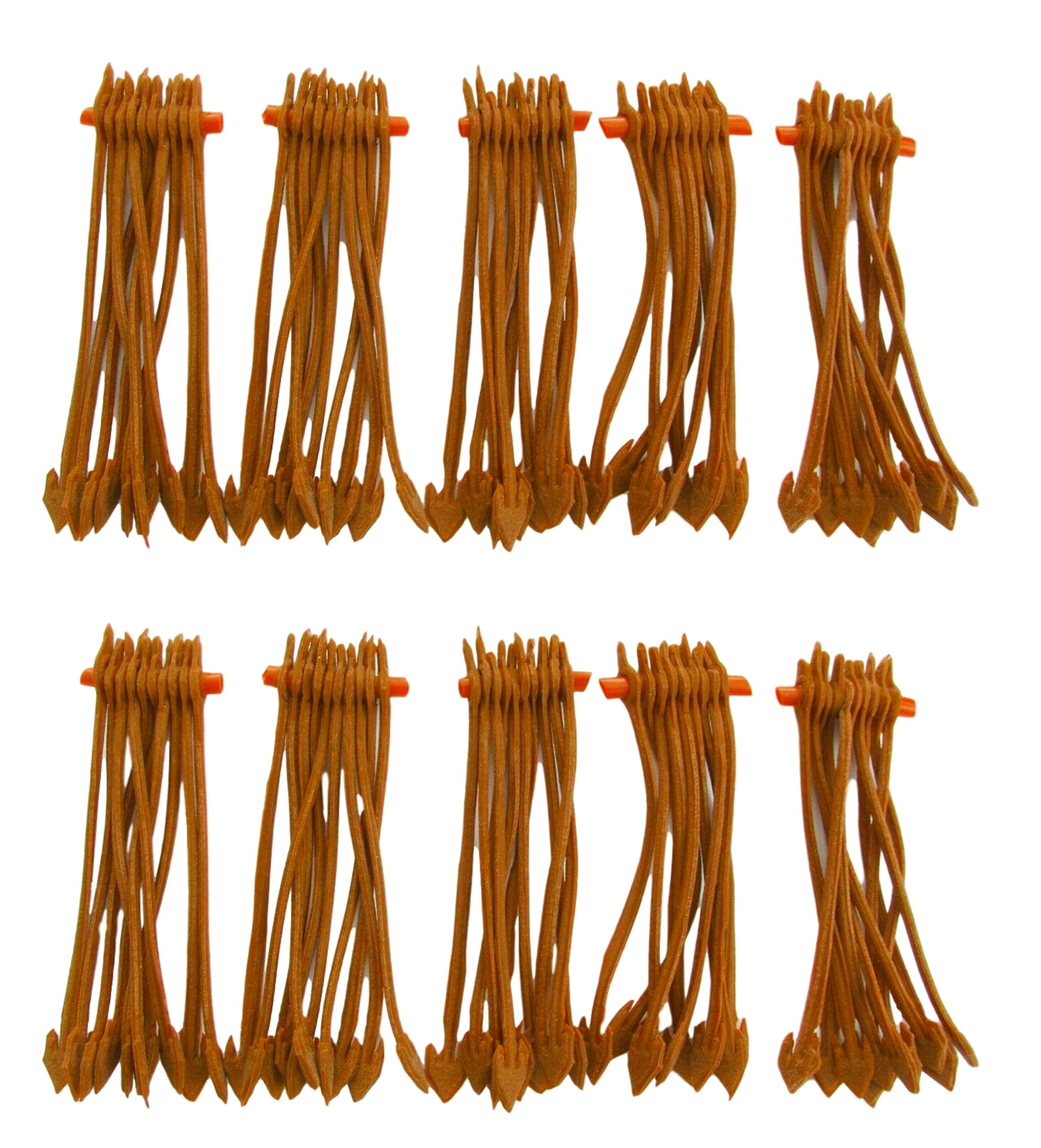 UKAS Essentials Rubber Pole Winder Anchors Super Stretch for Pole Fishing Rigs 10pk of 10