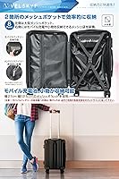 Amazon | [VELSKYF] 現役CAx現役パイロット_W監修 スーツケース