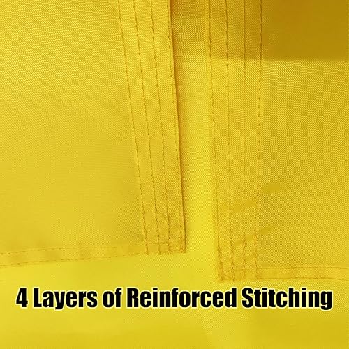 Miniatura 10 de FLAGPARK Bandera roja sólida de 12 x 18 pulgadas, bandera roja para exteriores, banderas rojas resistentes, con ojales de latón