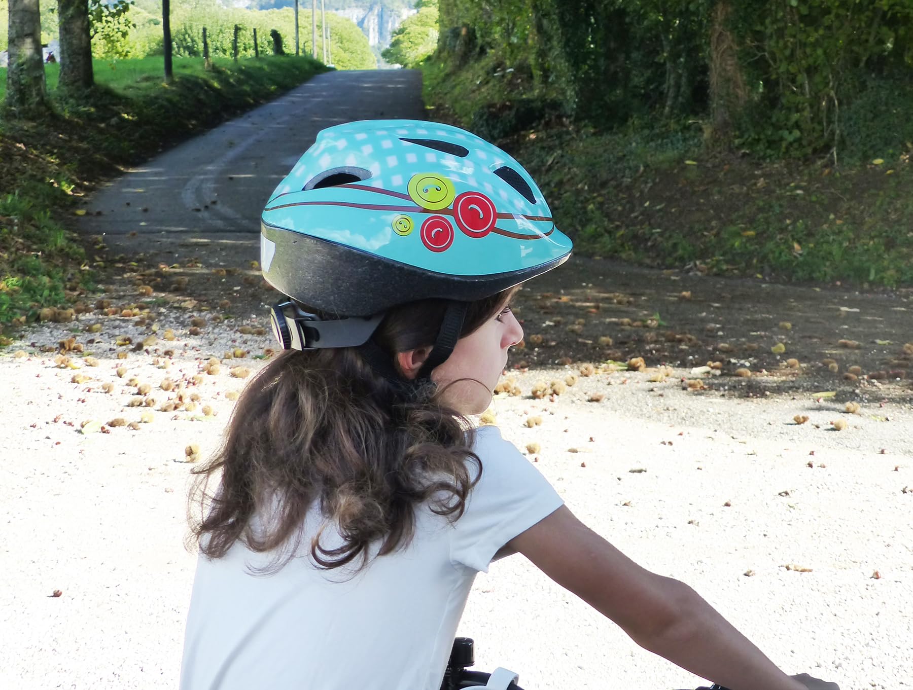 Casque Vélo Enfant Taille 46-53 cm - Turquoise