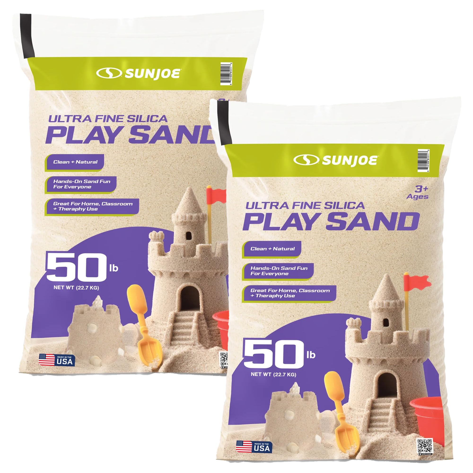 Amazon.com: Sun Joe Silica Play Sand, Ultra Fine, 50 Lbs