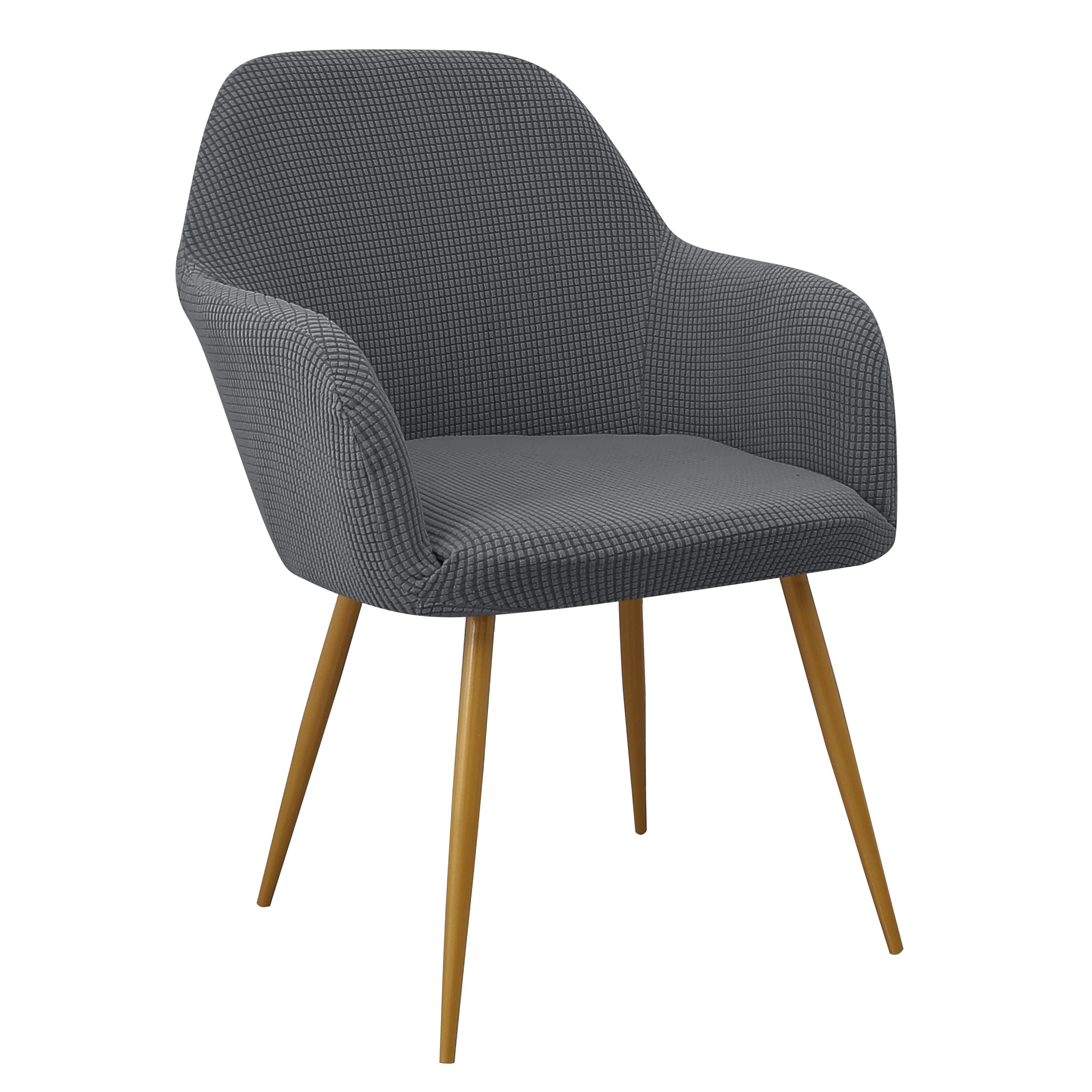 Photo 1 of Yonus Dining Room Chair Slipcovers Parsons Chair Covers Sets Armchair Covers Removable Chair Protector Cover Seat Slipcovers for Living Room (1, Grey)