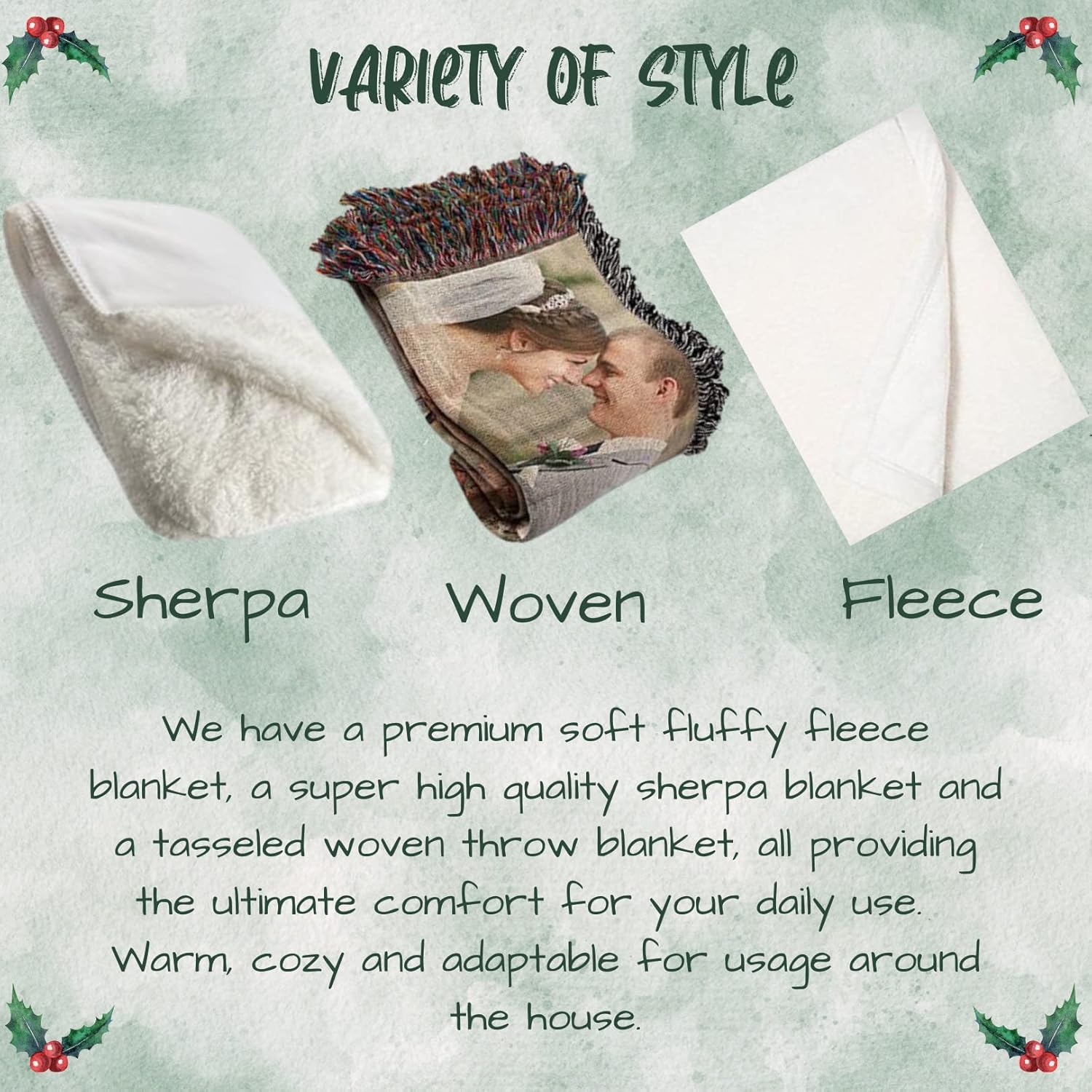 Doggie of the Day Persian Cat Blanket - Merry Christmas Woodland Sled - Super Soft & Warm Pet Theme for Sofa or Bed, Warm Fleece, Sherpa or Woven Material, BLNKT51196 (30x40 Fleece)