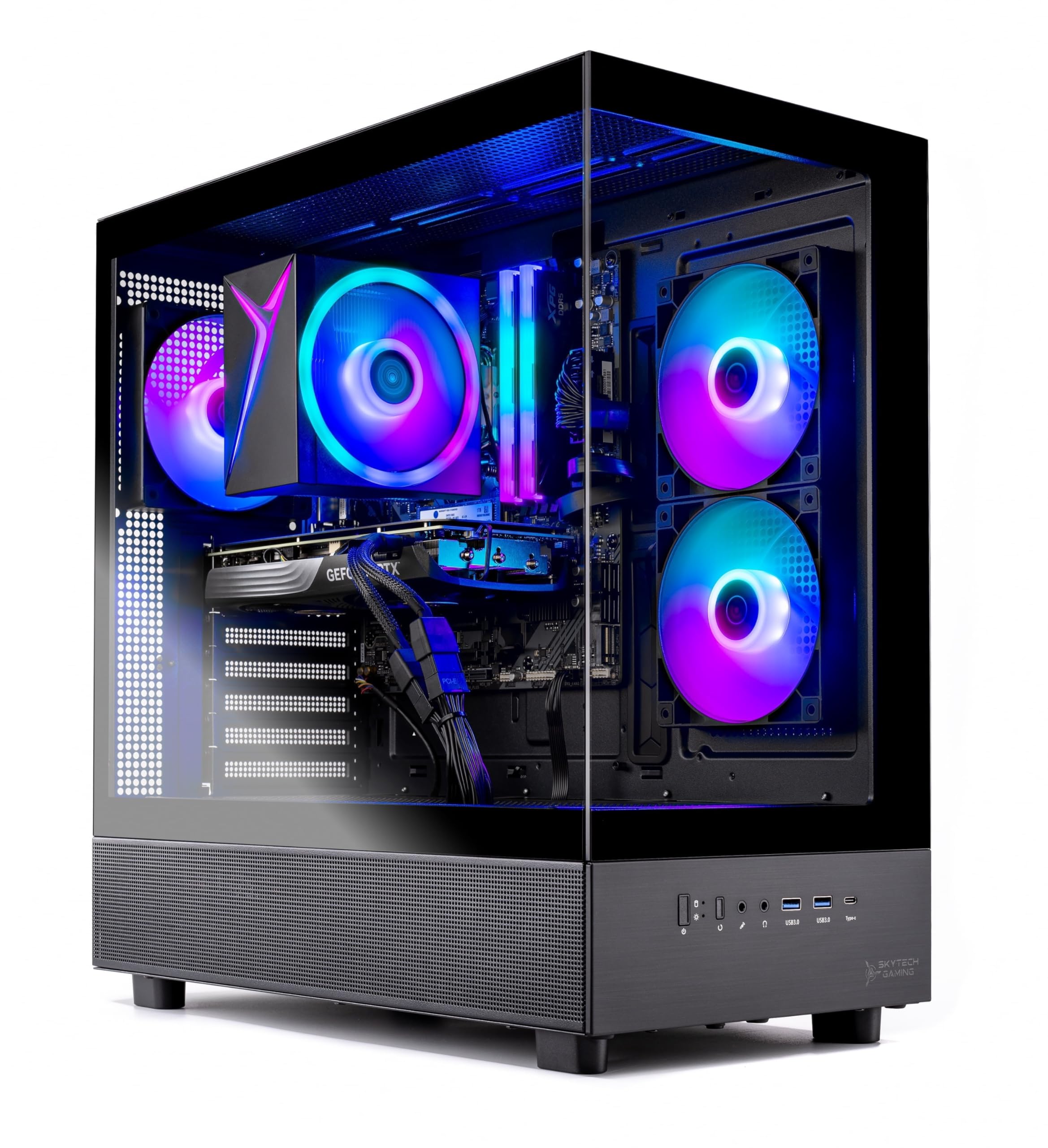 Amazon.com: Skytech Gaming Azure 3 Gaming PC, Intel i5