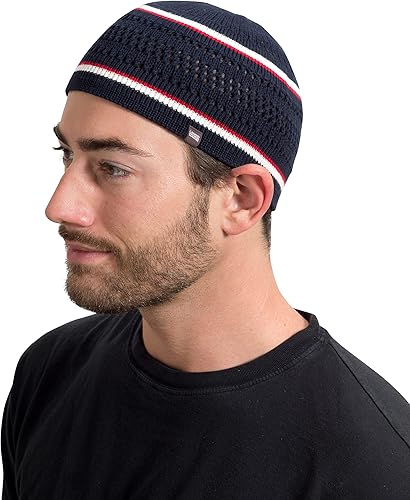 Miniatura 8 de Musulmán marcapáginas elástico Beanie Kufi Gorro Sombreros Con Cool diseños y rayas