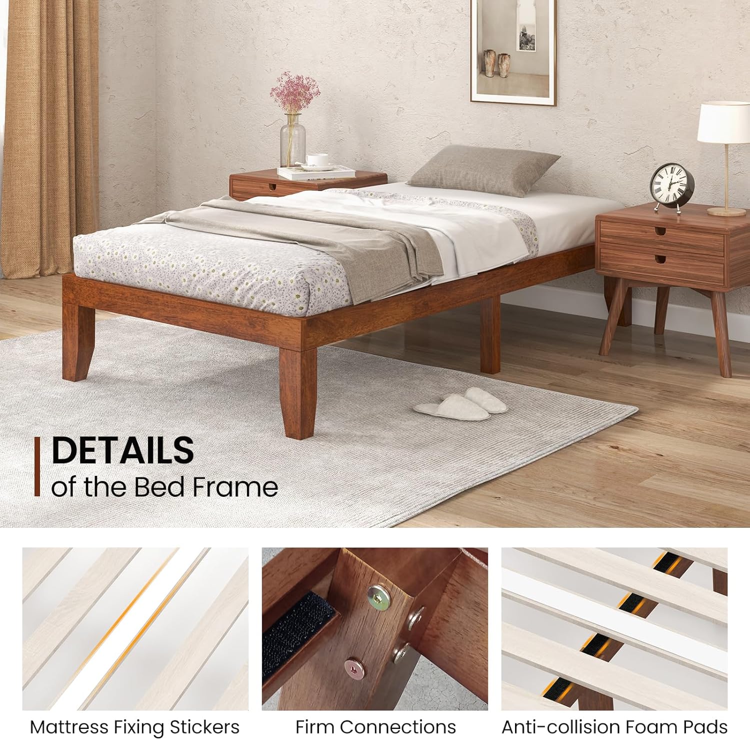 Details of the Bed Frame