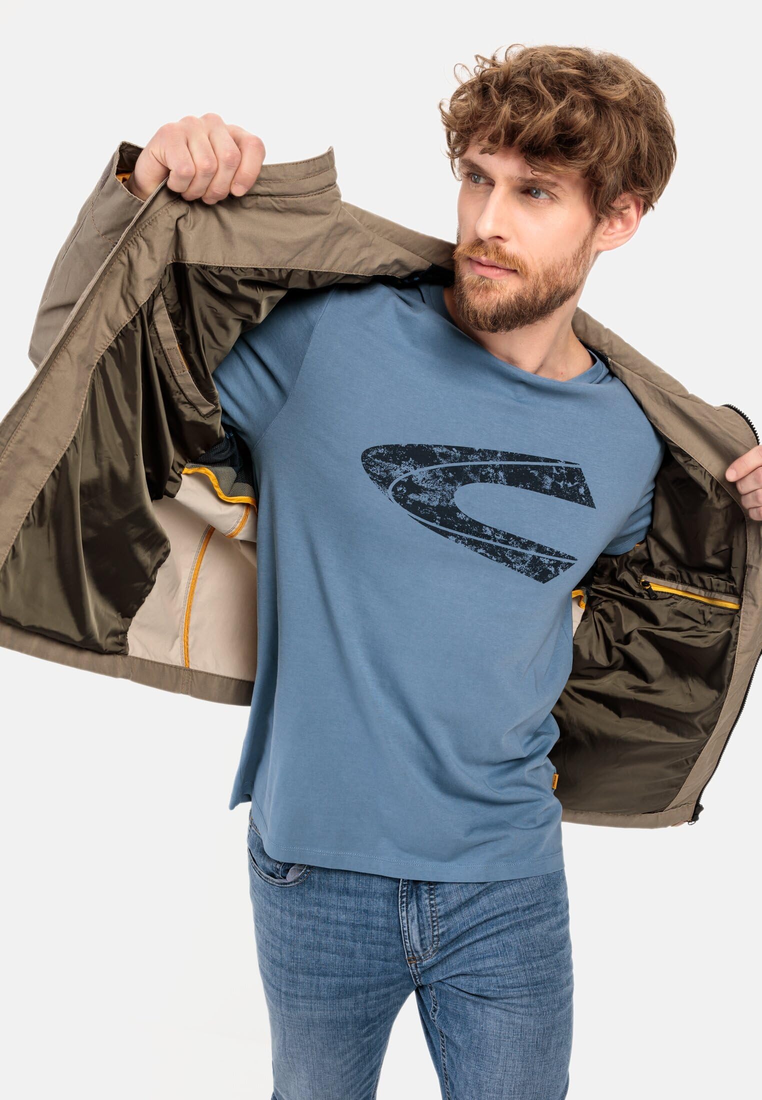 camel active Bluzka Mężczyźni 430260-3u64