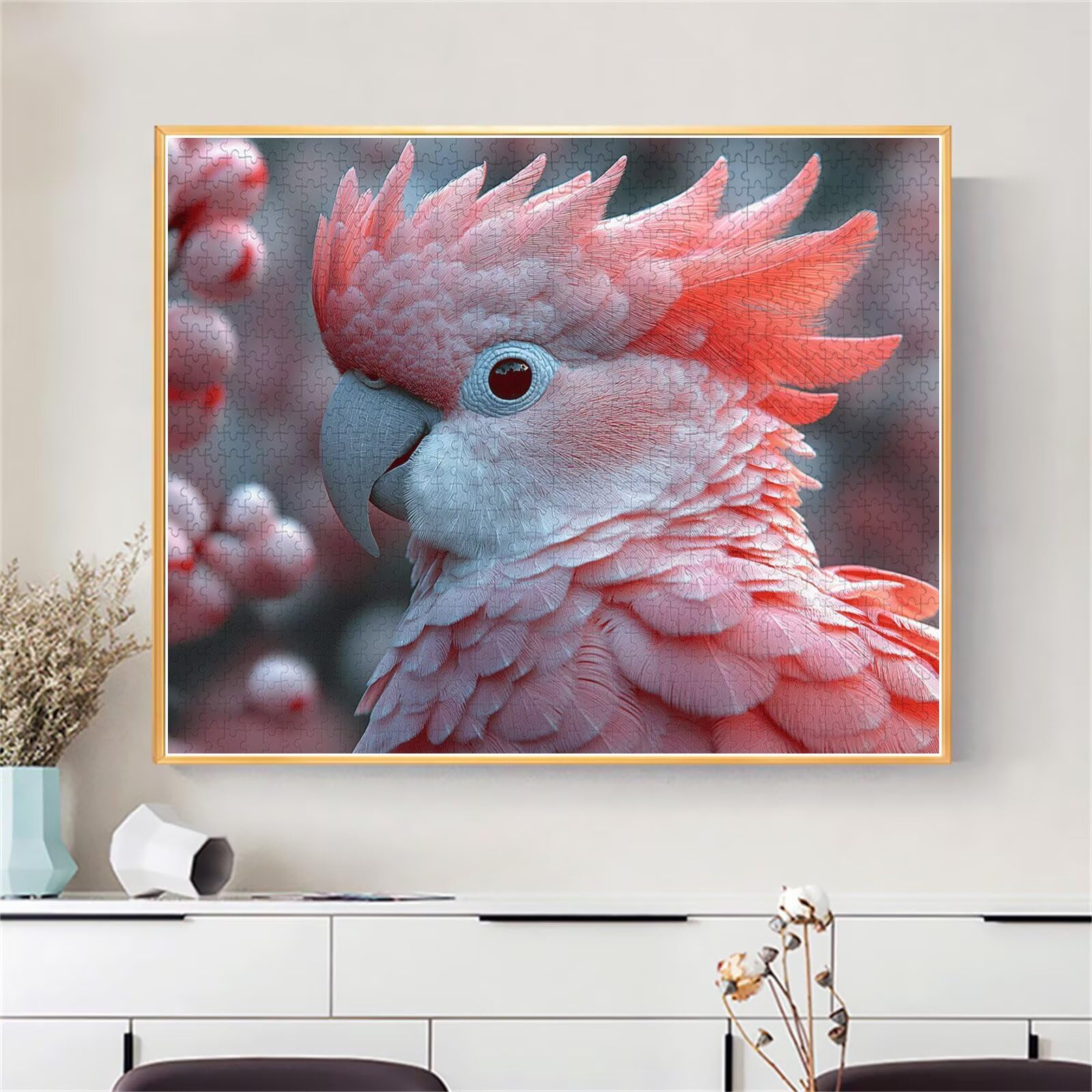 Papagei Puzzle für Erwachsene Kinder Anspruchsvoll 5000 Teile Impossible Klassische Puzzles Schwer Vogel ab 8 9 10 Jahre Mädchen Jungen Jigsaw Kunst Educa,für Dekoration und Geschenke 105x156cm t-979