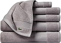 Vista 35 de Lacoste Heritage - Tapete para la ducha de algodón Supima, color azul surf, de 21 x 31 pulgadas