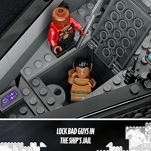 Miniatura 4 de LEGO Marvel Black Panther Wakanda Forever War on The Water 76214 - Juego de juguetes de construcción