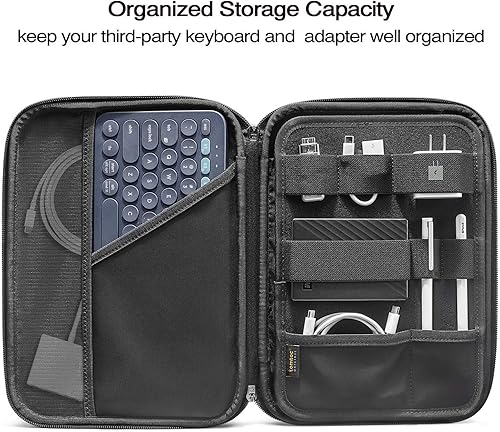 Miniatura 2 de tomtoc Funda portafolio para iPad 10.9 pulgadas y iPad Air de 5 generación 2022, iPad Pro de 11 pulgadas 432nd1st M1&M2, iPad 9 10.2, funda