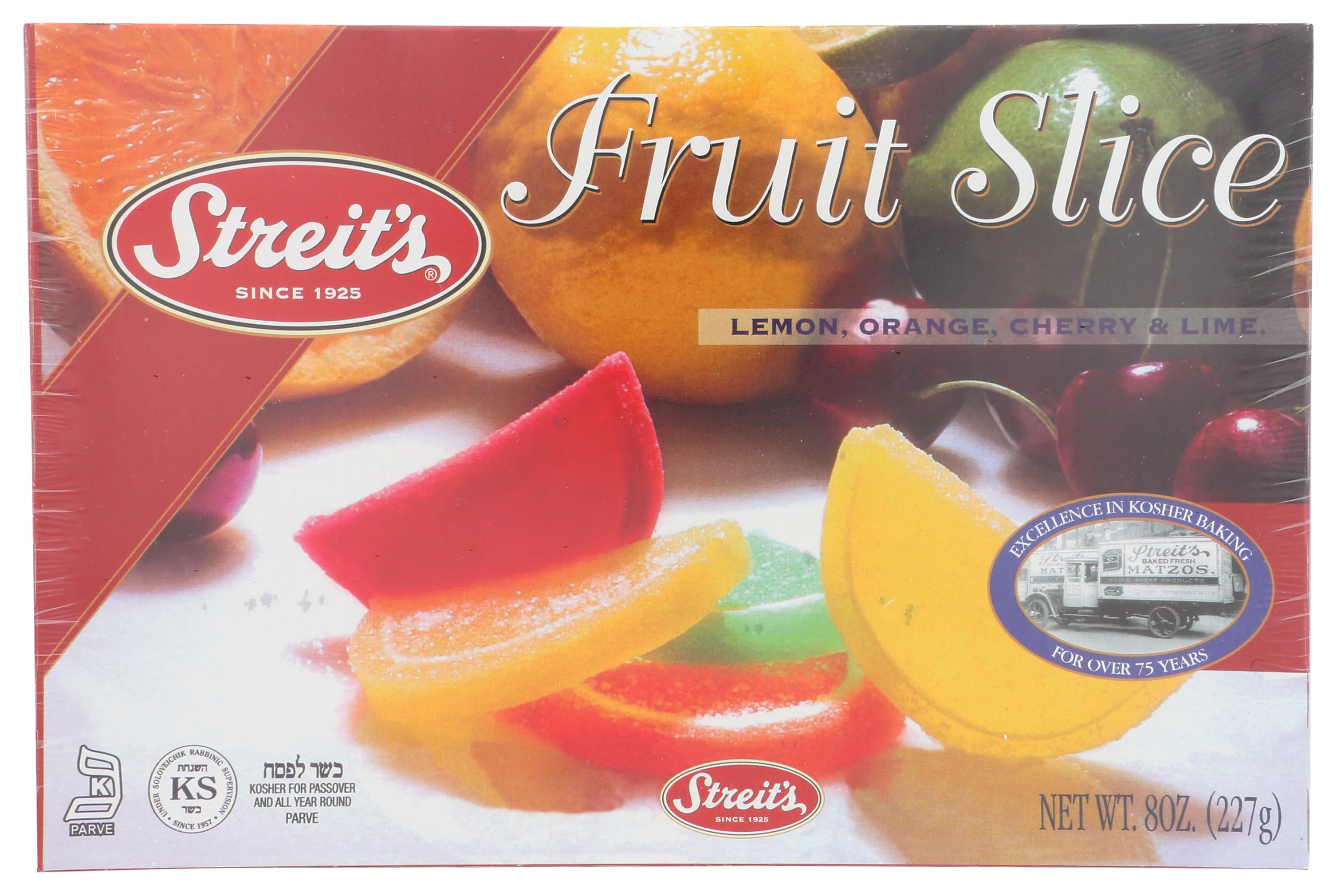 Streit's Fruit Slices Assorted 8 oz. (Pack of 12)