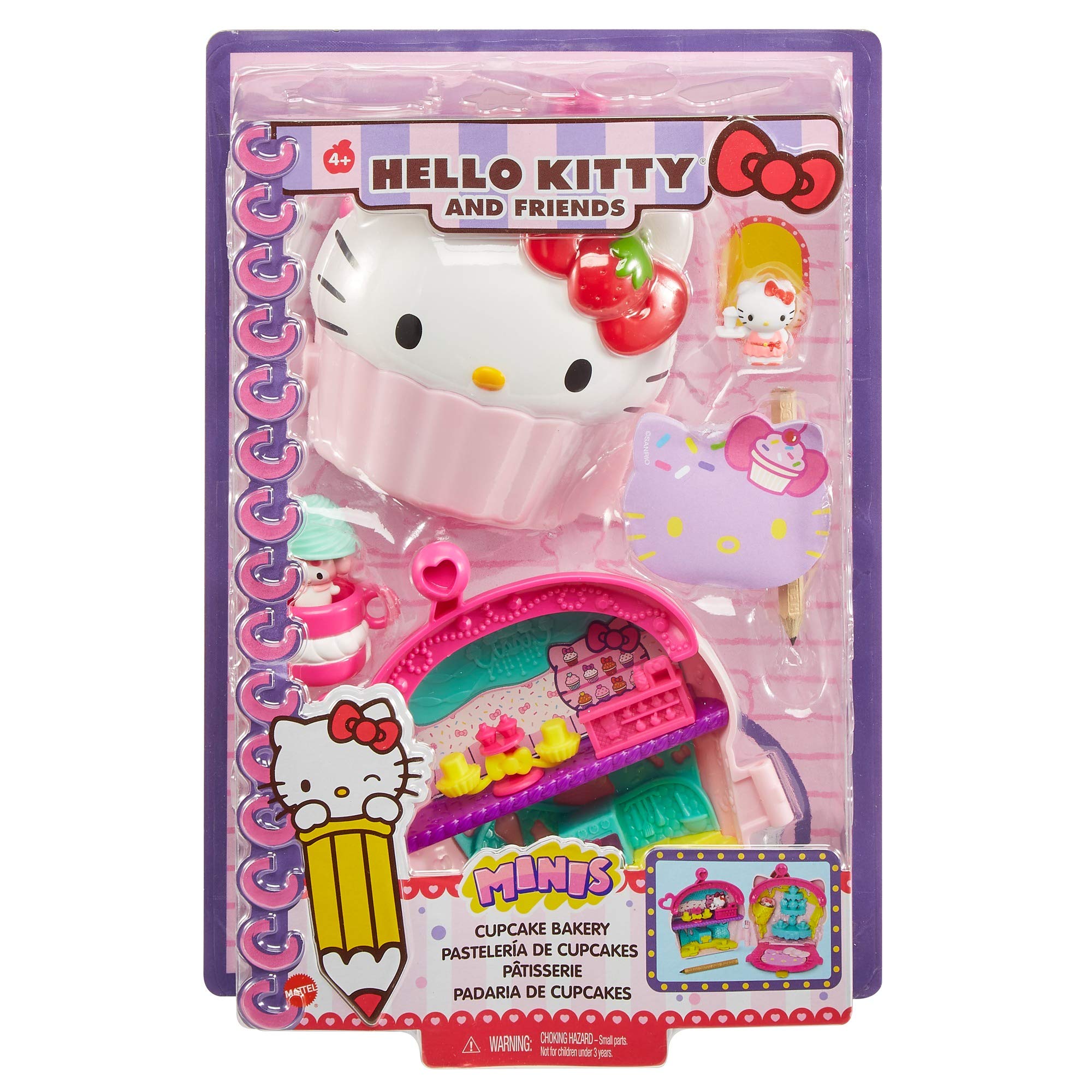 Mattel GVB27 Sanrio Hello Kitty & Friends Mini Compact