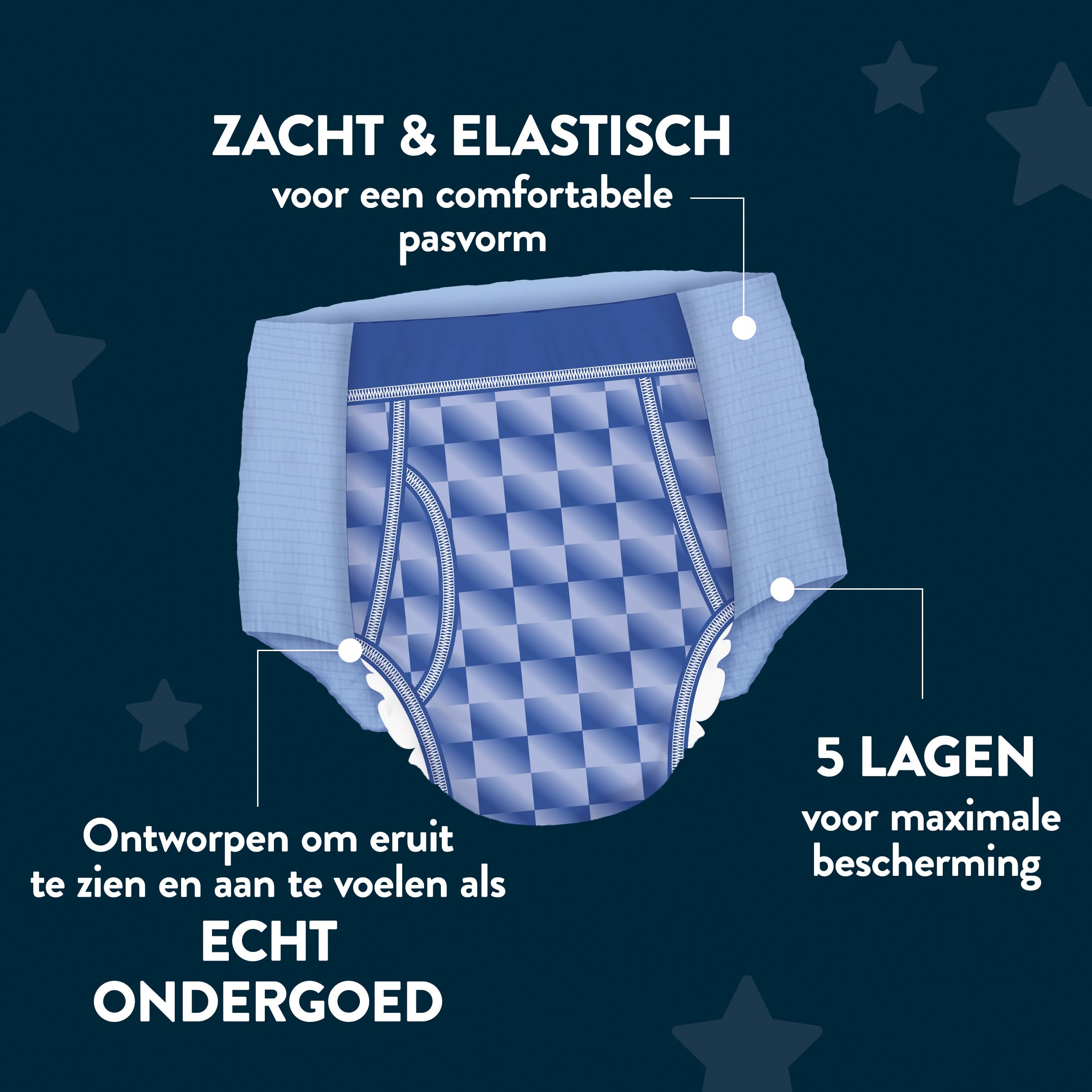 Huggies DryNites Nachtwindeln bei Bettnässen, für Jungen ab 13 bis ca. 17 Jahre (48-60 KG), 27 Stück (3x9), Monatspack, Windel-Pants (Packung mit 2)