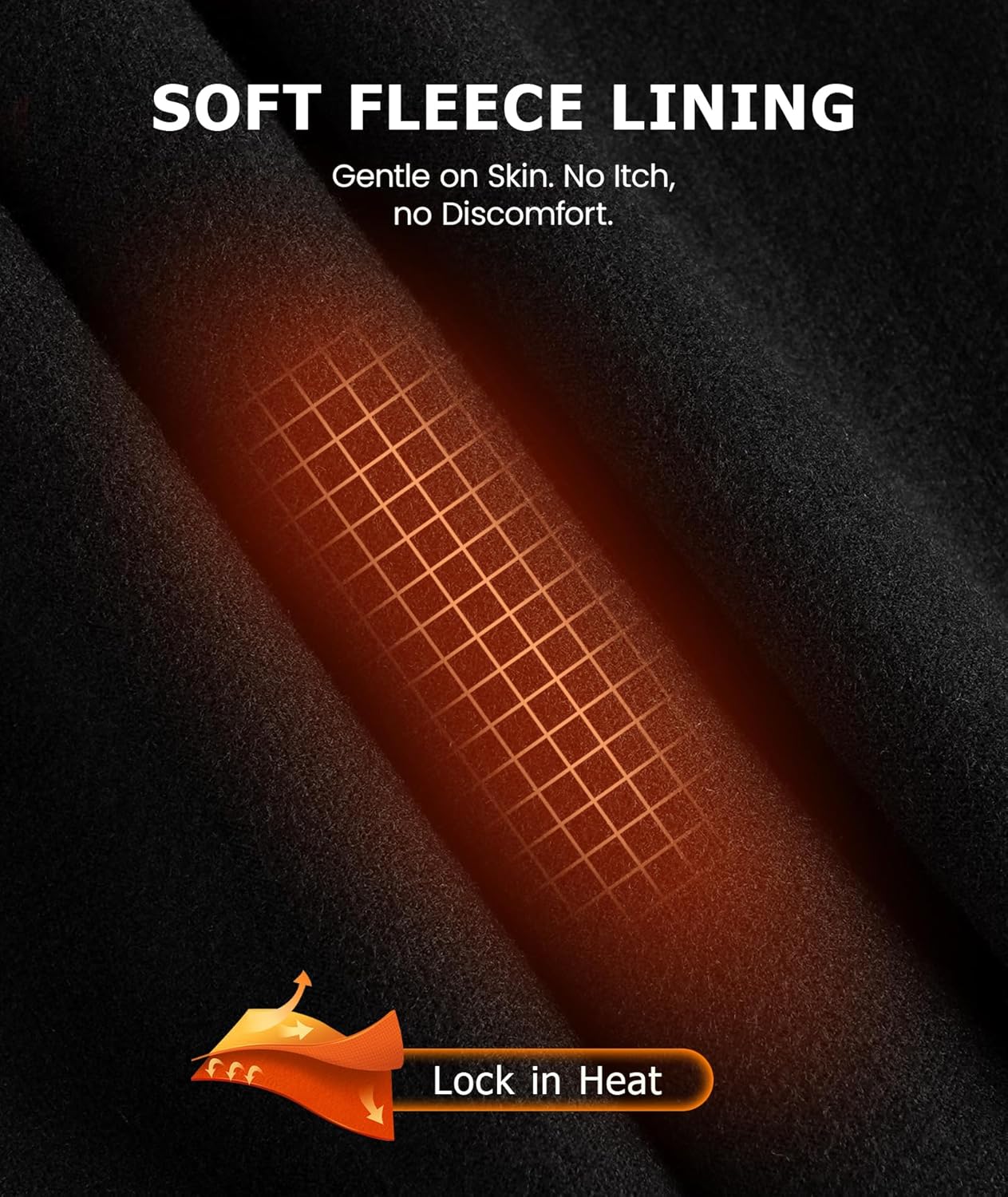 SIMIYA Thermal Underwear Set for Men Long Johns with Fleece Lined - Image 2