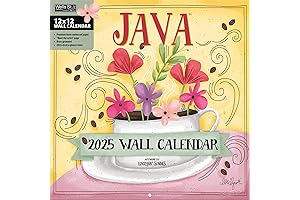 WSBL 2024 Wall Calendar: Capture the Joy of Your Coffee Obsession