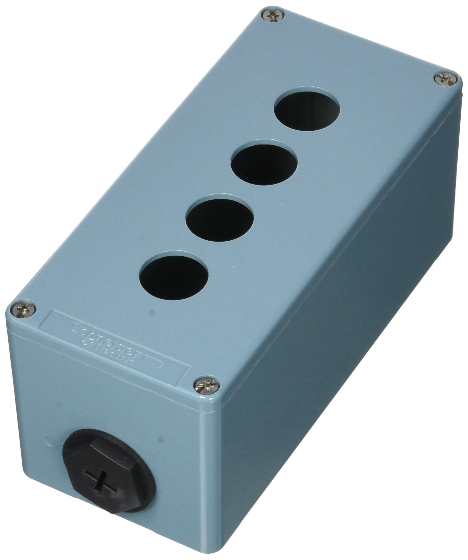 CAJA METALICA VACIA 4 TALADROS