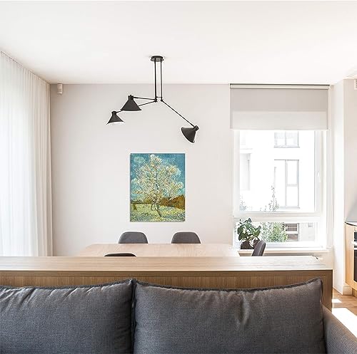 Miniatura 850 de A&T ARTWORK The Starry Night de Vincent Van Gogh. Tamaño del marco: 36 x 30 pulgadas, tamaño de la imagen: 30 x 24 pulgadas, reproducciones clásicas