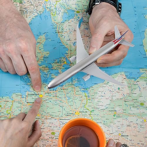 Miniatura 5 de Modelos de avión de aleación fundida a presión de aleación de American Airlines Boeing 777