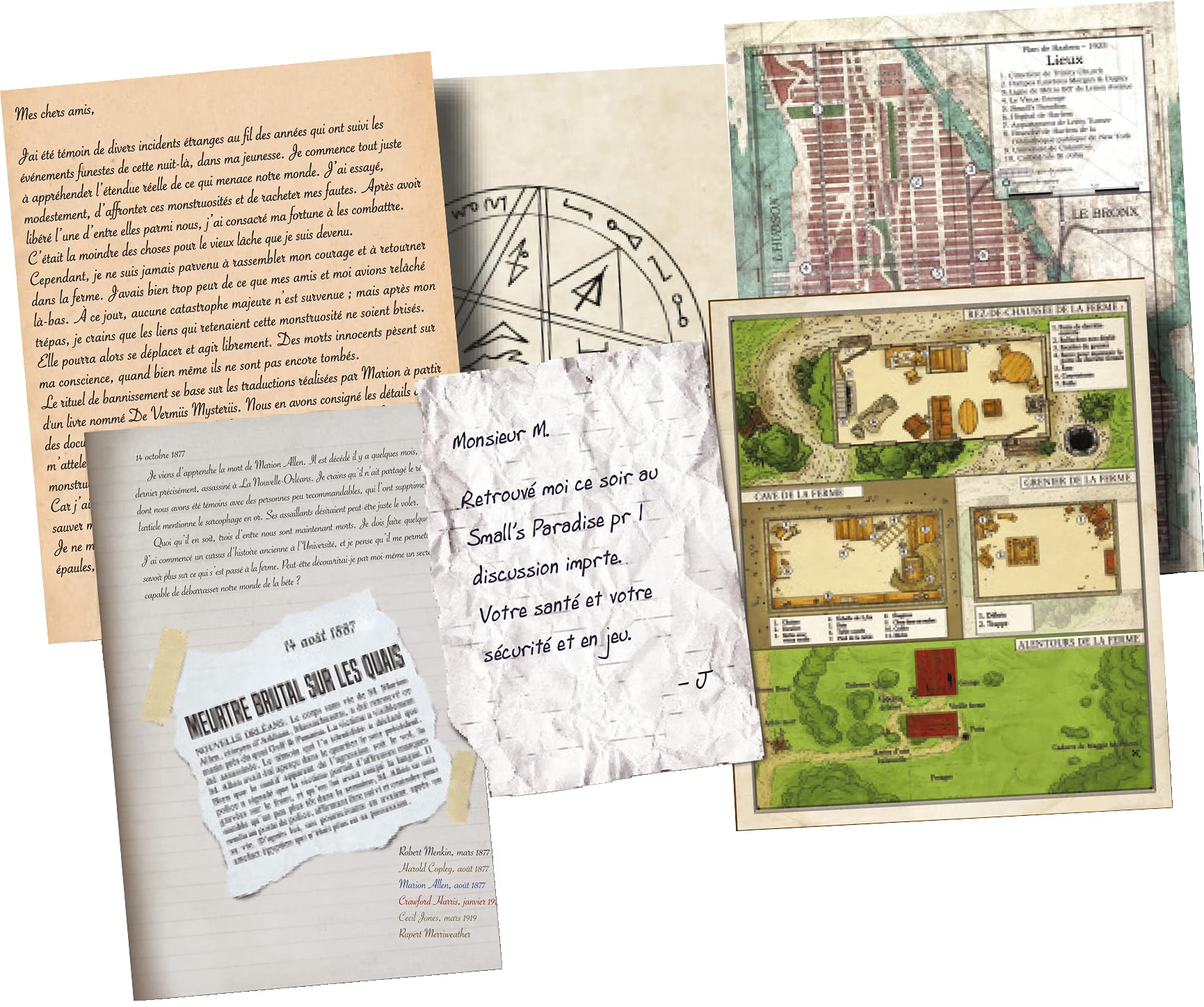 Asmodee - La chiamata DE Cthulhu - Gioco di Base - Epico gioco di ruolo per adulti e bambini dai 14 anni - Ispirato all'universo di Lovecraft - 1 + giocatore - Versione francese - Edge Entertainment