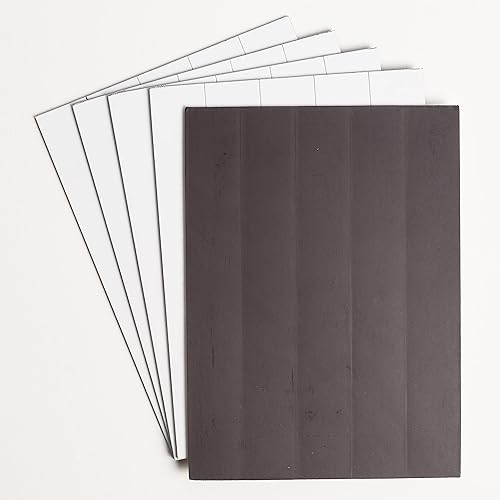 Miniatura 2 de U Brands Tiras de cinta magnética de borrado en seco, color blanco, 6 x 0.875 pulgadas, paquete de 25