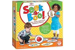Seek-a-Boo Magnetic Memory Game for 18-Month-Old Toddlers