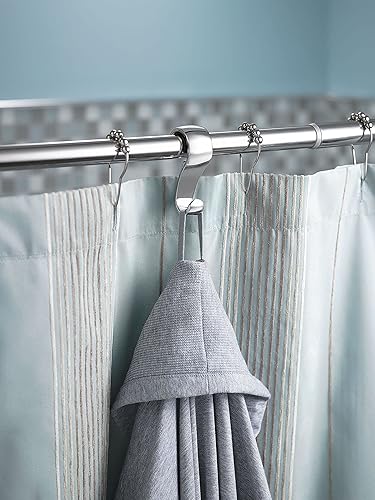 Miniatura 3 de Moen SR2100CH - Anillos para cortina de ducha, 12 unidades, cromados