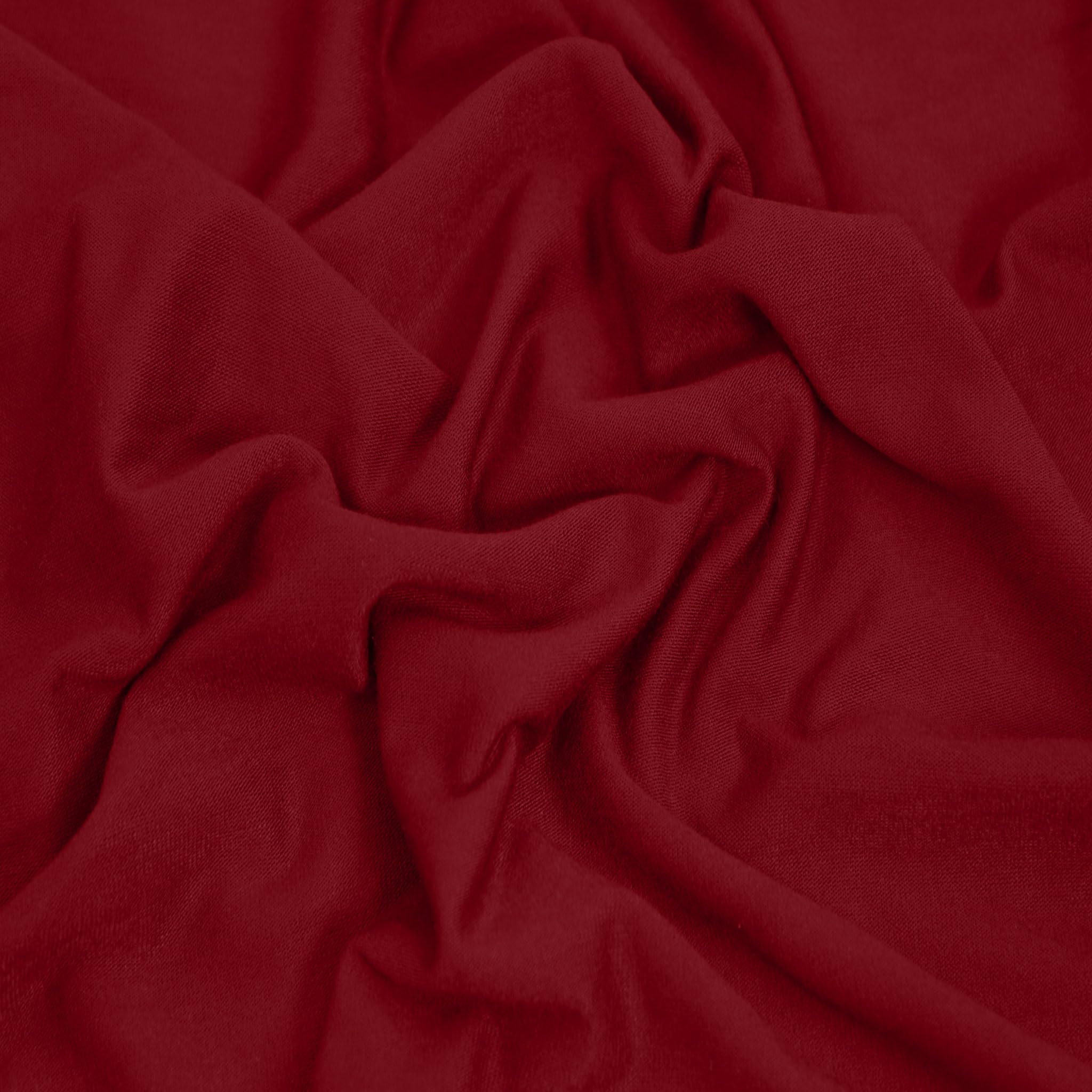 60" Wide Rayon Spandex Jersey Knit Fabric by The Yard - 4-Way Stretch, 200GSM, Medium Weight -Soft & Breathable - Apparel, Accessories, Maternity & Decorations — view 33