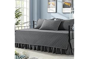 5 Piece Daybed Quilted Cozy Bedding Sets