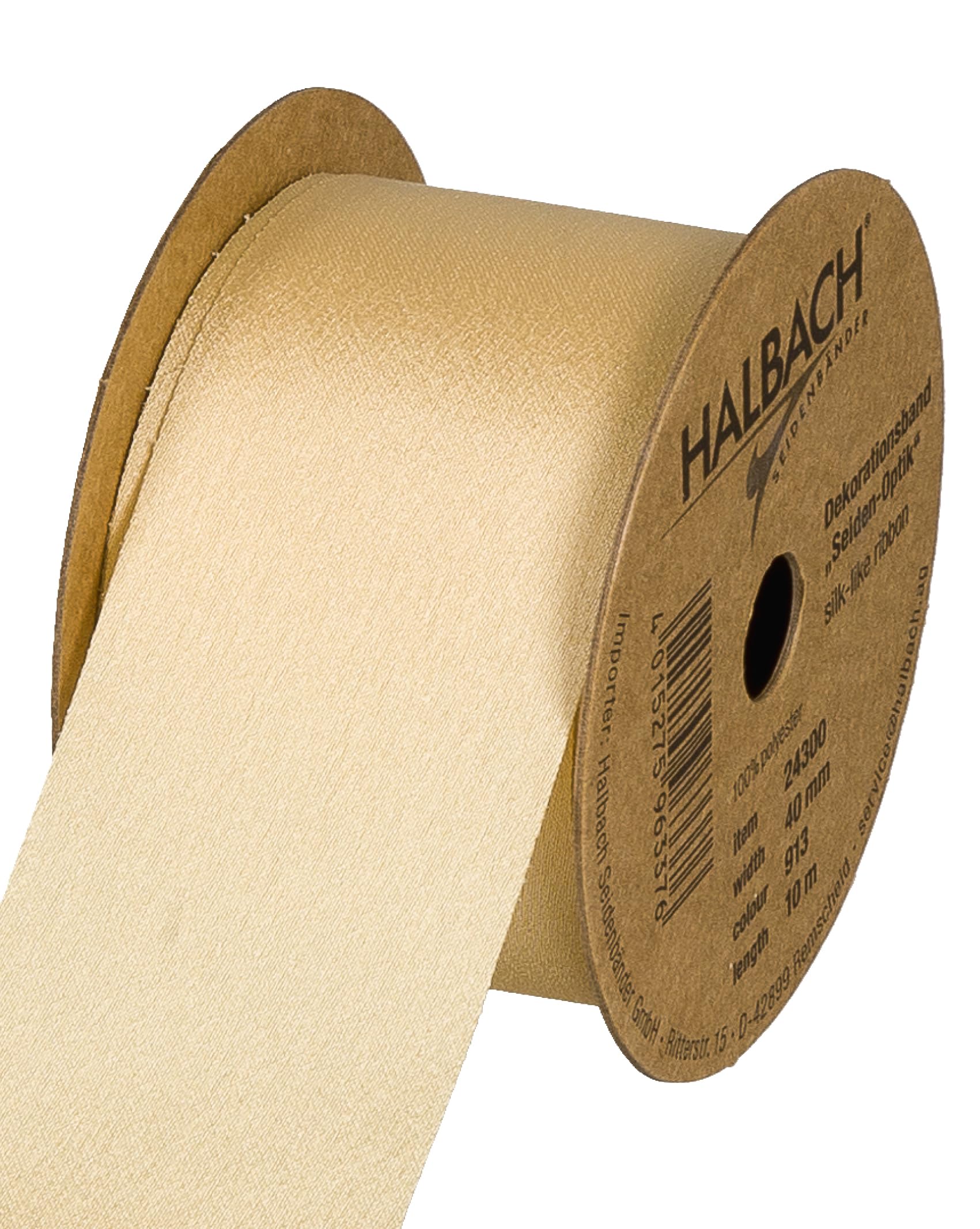 Halbach Seidenbänder Gift Ribbon, 40 mm