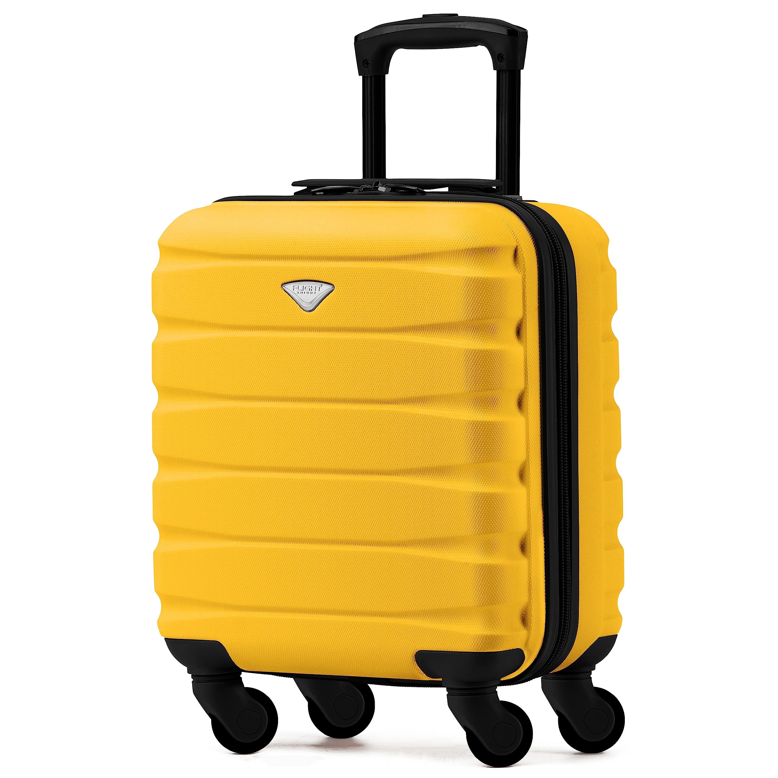 Flight Knight 56x45x25 EasyJet Cabin Bag, Jet2, British Airways Suitcase - Lightweight Small Durable 4-Wheel Cabin Case, Maximum Carry-On Size, ABS Hard Shell, 10kg Hand Luggage Bag- 56 x 45 x 25 — view 12