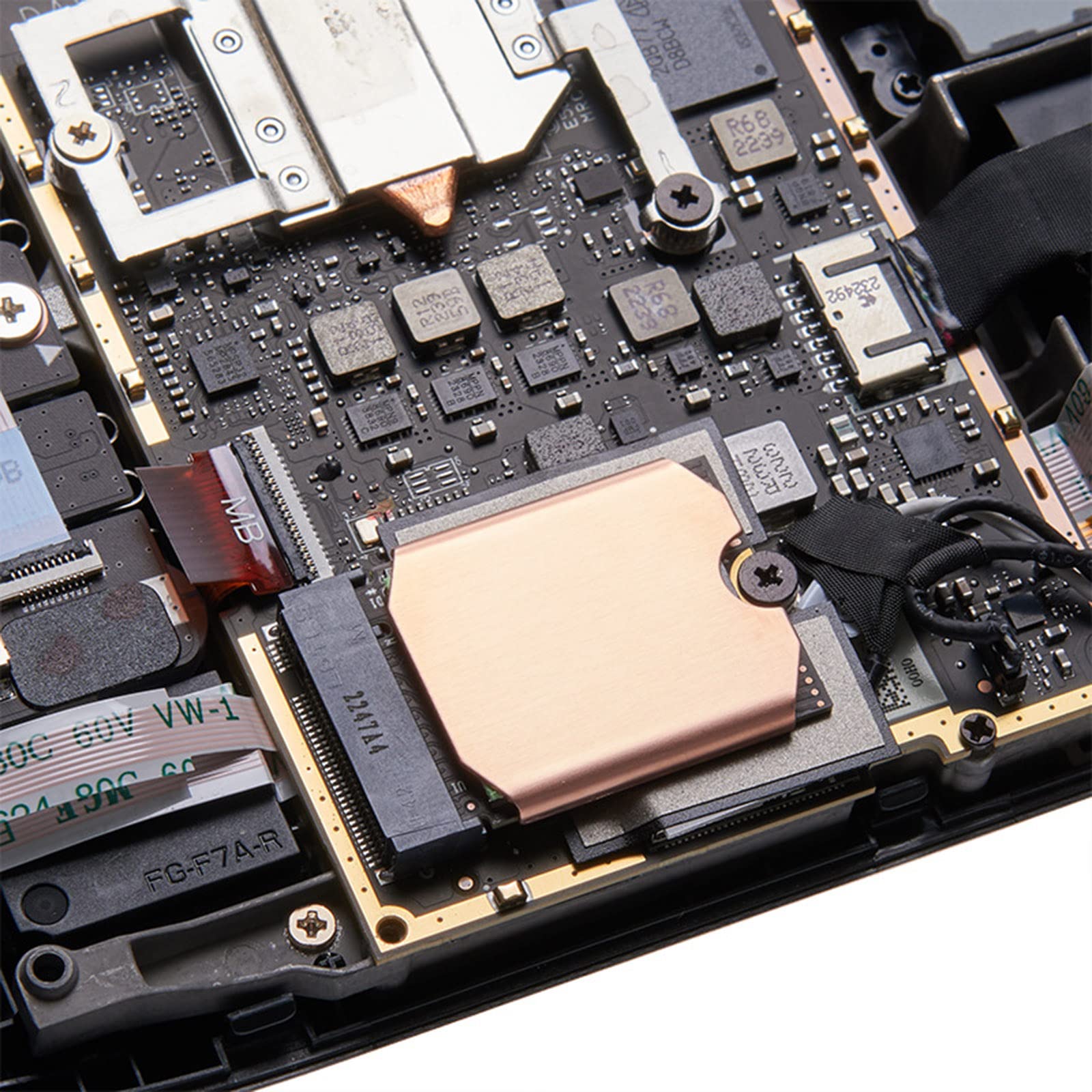 Dissipatore Di Calore Per SSD M2 2230 - In Rame Per SteamDeck E NVMe, Con Cuscinetti In Silicone