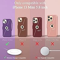 Vista 2 de LUPA Legacy Funda tipo cartera para iPhone 13 Mini, funda con tarjetero, delgada y duradera, para mujeres y hombres, funda para iPhone 13 Mini Flip