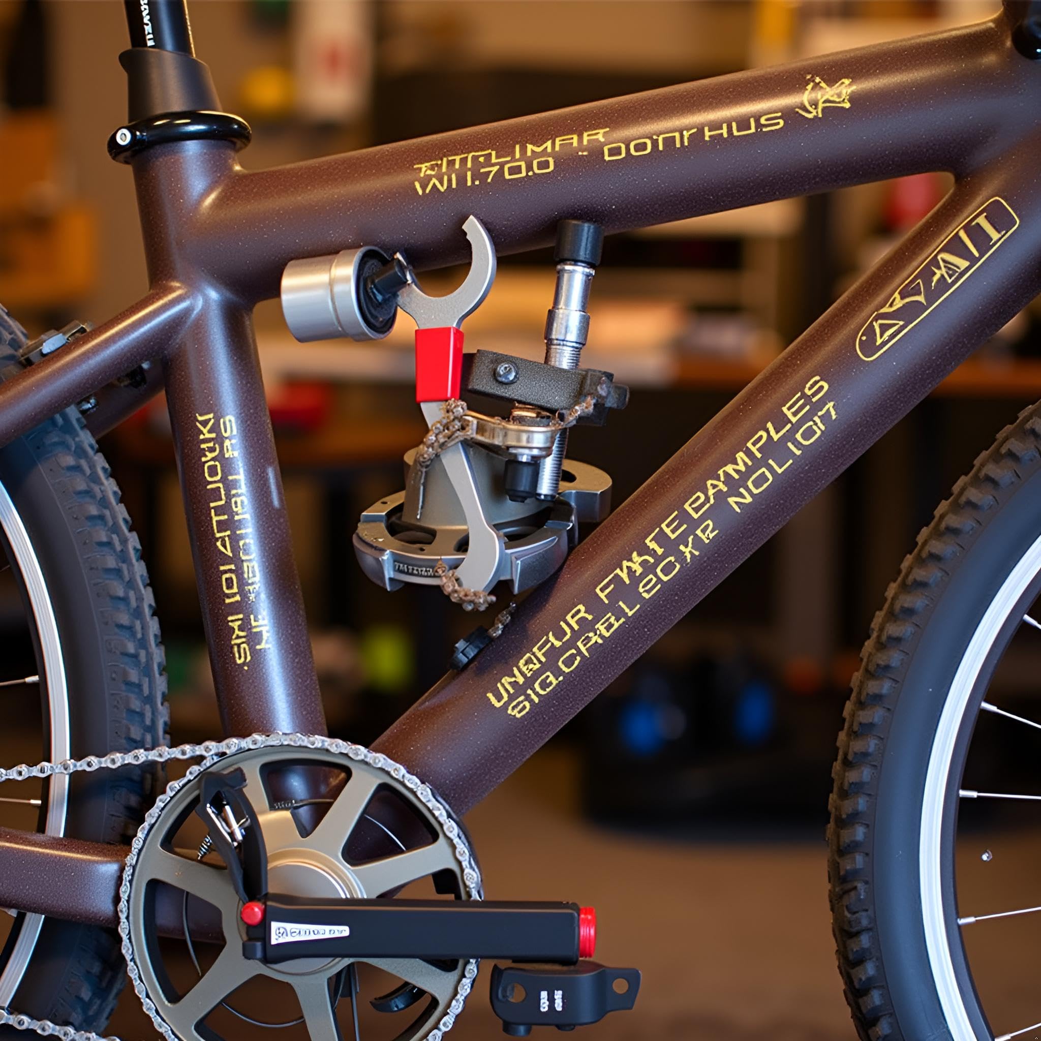 9 szt. Zestaw Narzędzi do Naprawy Rowerów Suport Korba Freewheel Remover Klucz Zestaw Szczypiec do łańcucha Rowerowego