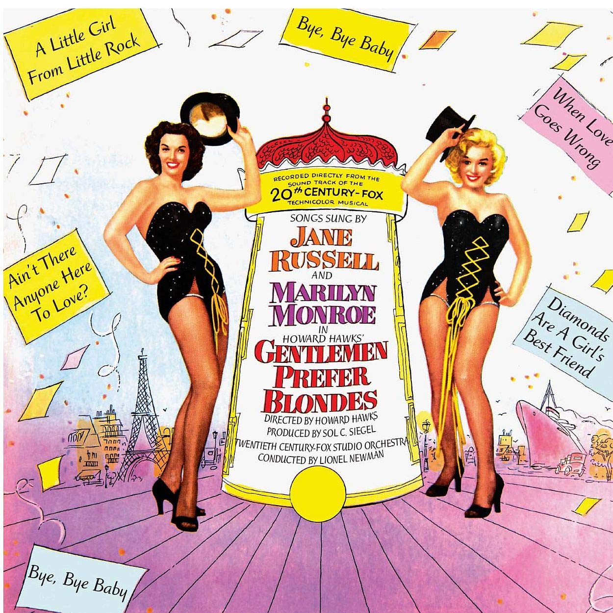 Marilyn Monroe And Jane Russell Gentlemen Prefer Blondes - Original Soundtrack C