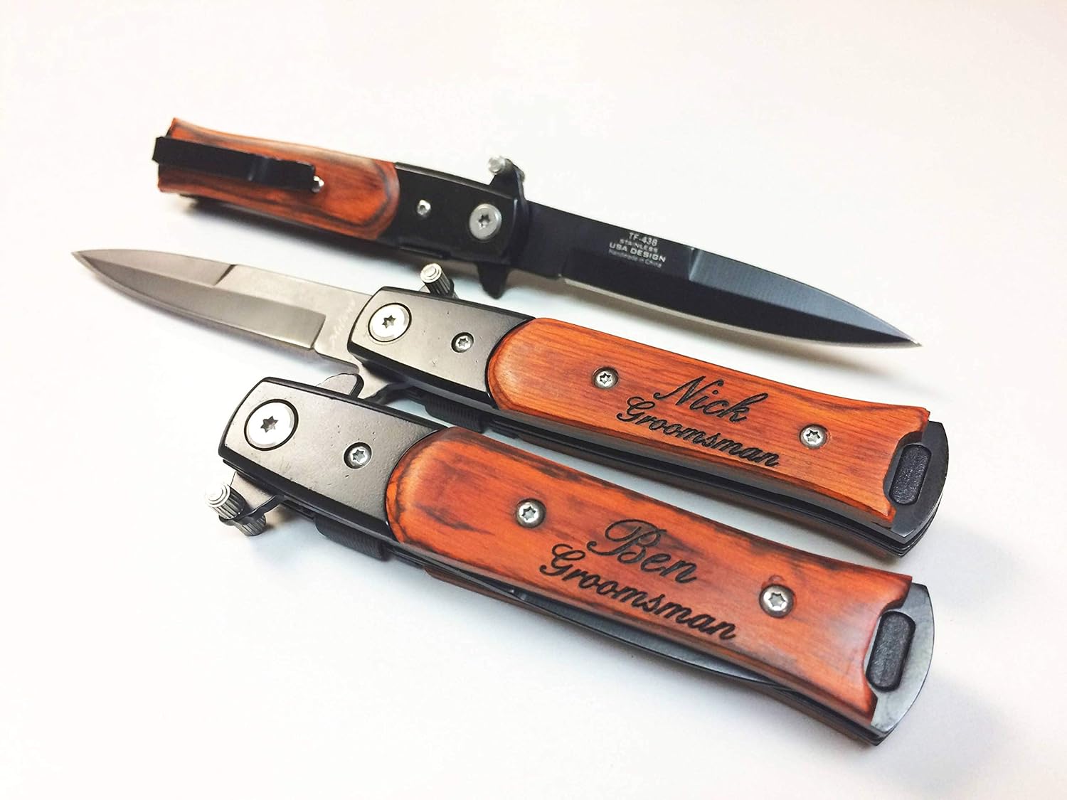 Amazon Groomsmen Gift Set Of 6 Personalized Pocket Knife