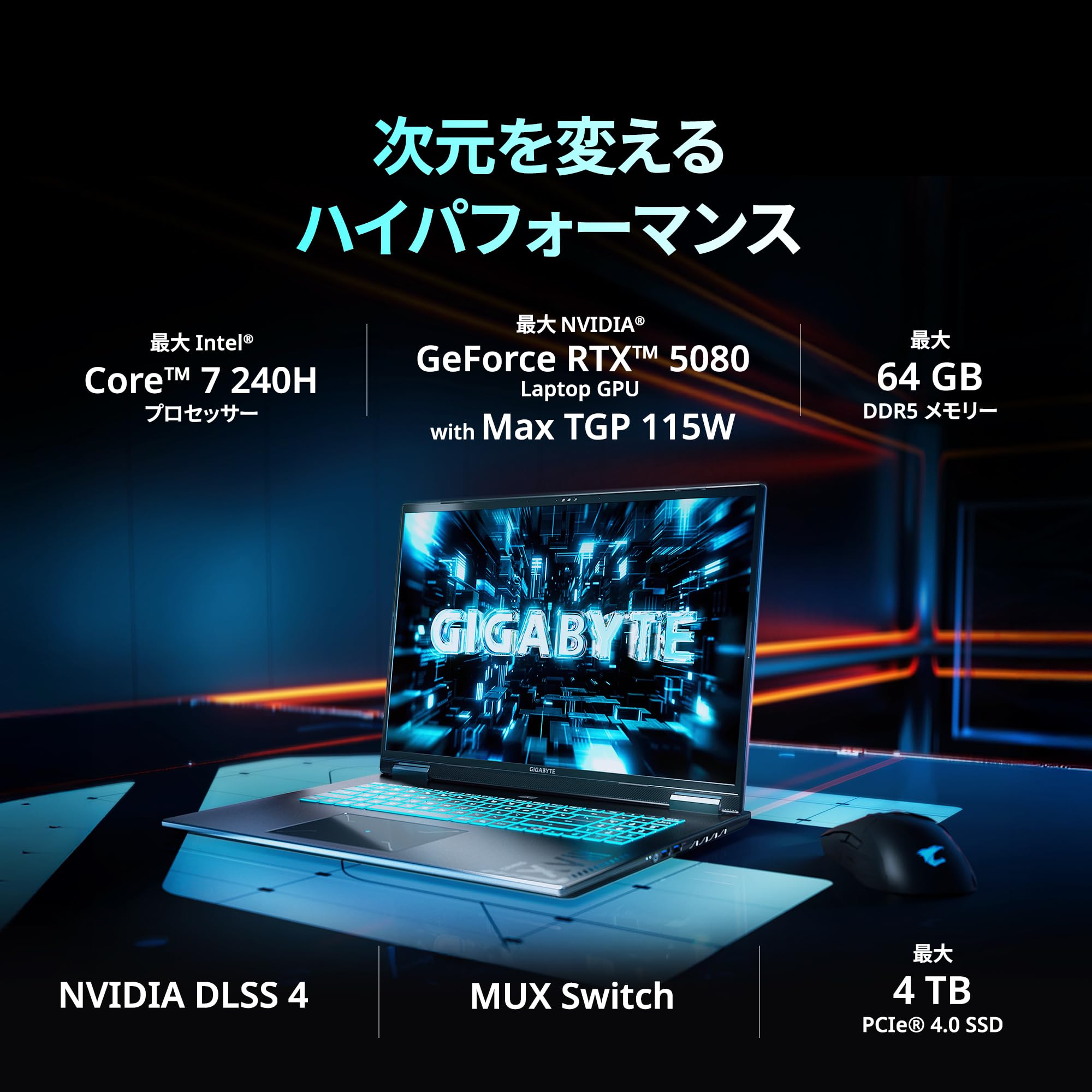 Amazon.co.jp: GAMING ゲーミングノートPC A18 PRO DXJG3JPBC4JH 18