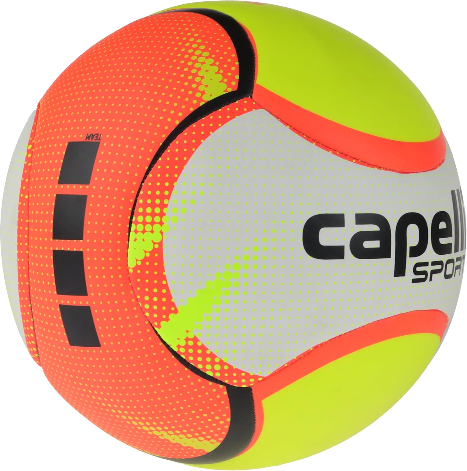 Capelli Sport Soccer Ball Size 5, Rio Beach Soccer Ball, Outdoor and Indoor Training, Neon Yellow
