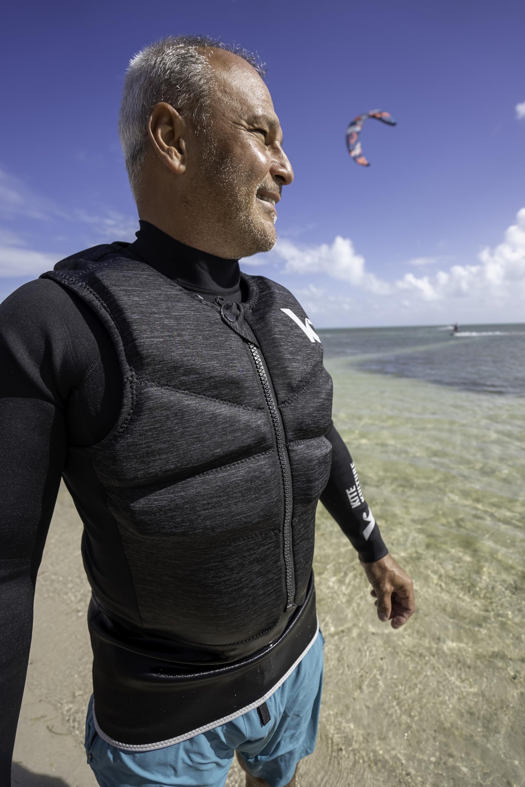 LightUpMyHome Kite Kulture Impact Vest, Protective Vest for Kiteboard Kitesurf Kitesurfing (X-Large)