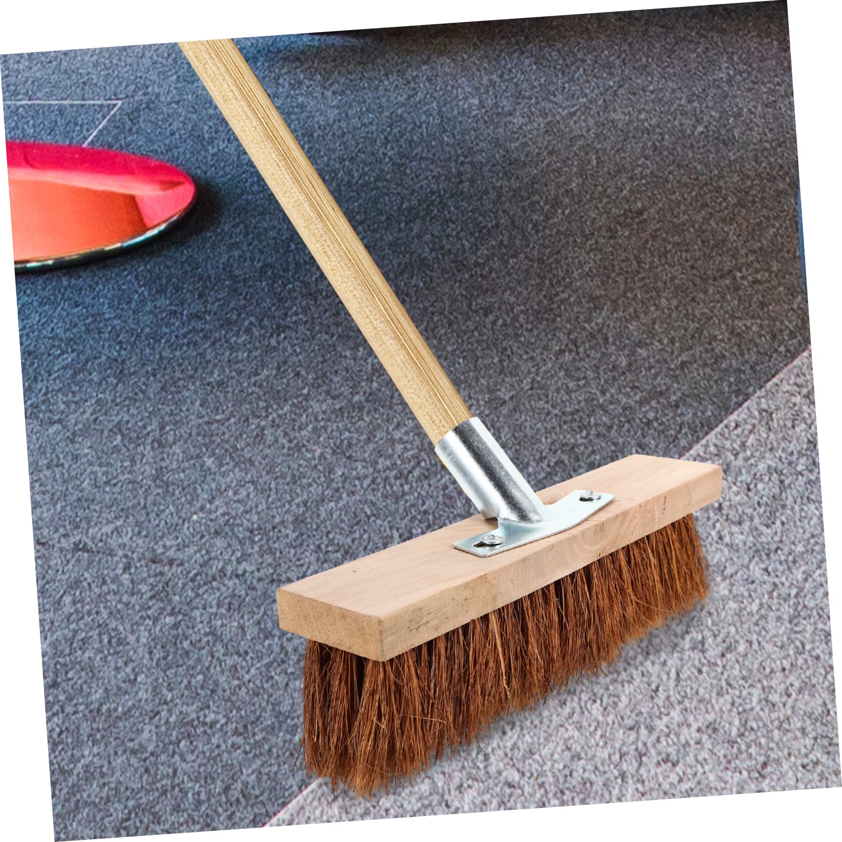 FRCOLOR Testina Spazzola per Pavimenti in Legno, Setole Morbide, Sostituzione Facile, per Camera da Letto e Pavimenti Duri