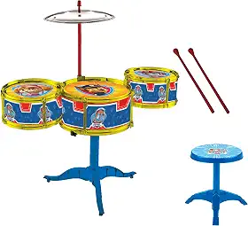 Instrumentos Musicais - Bateria Peq - Patrulha Canina