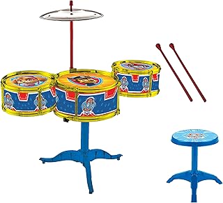 Instrumentos Musicais - Bateria Peq - Patrulha Canina