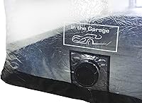Vista 7 de IN THE GARAGE - Protector inflable para automóvil, color negro, cubierta inflable de burbujas para interiores, garaje inflable, almacenamiento